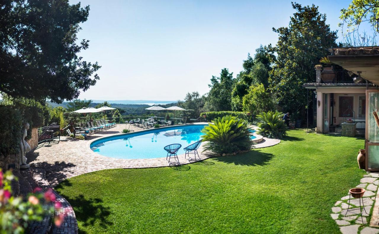 Villa Clodia Relais Manziana Экстерьер фото