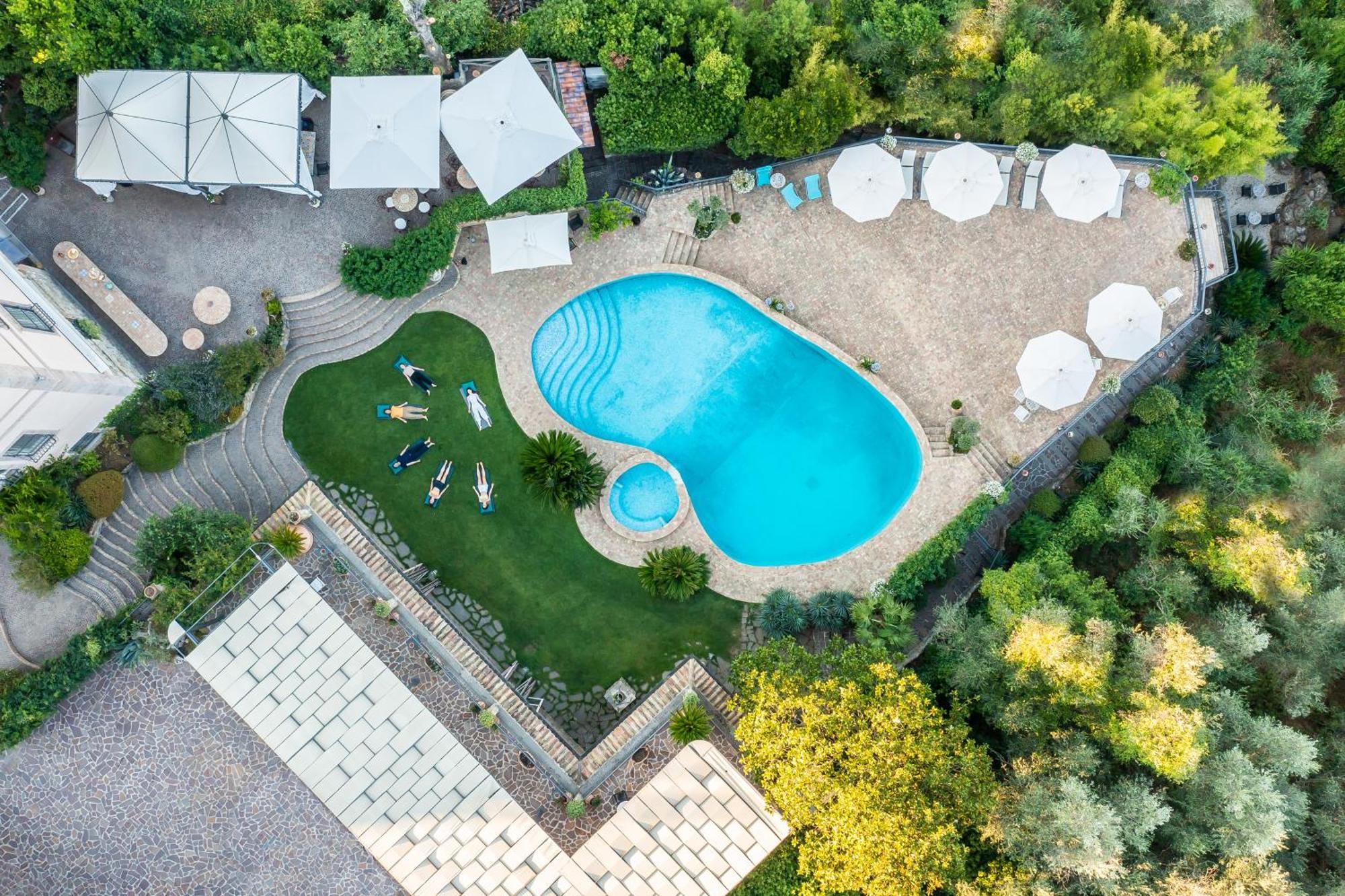 Villa Clodia Relais Manziana Экстерьер фото